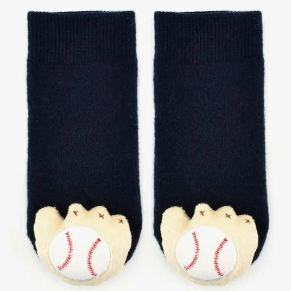 Baseball Rattle Socks New